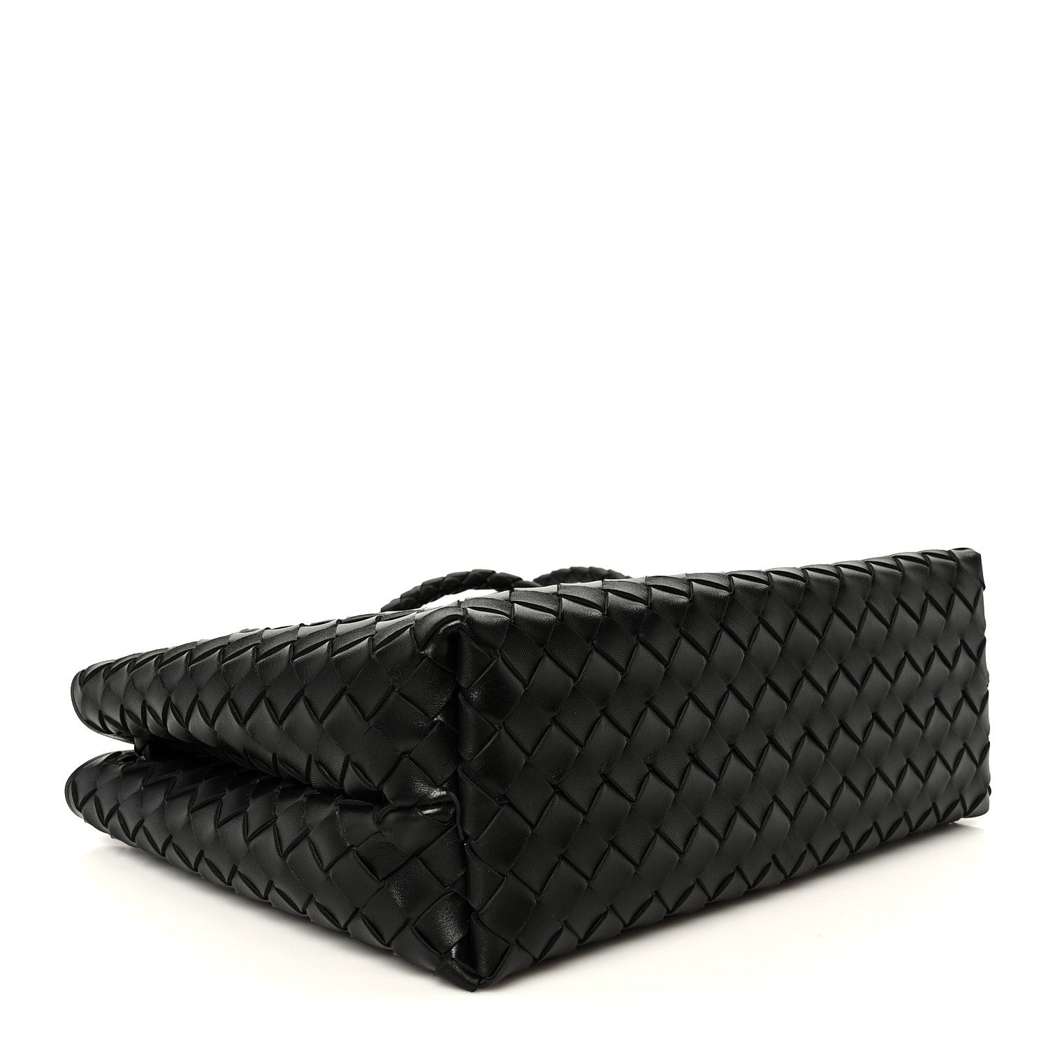 Bottega Veneta Nappa Intrecciato Medium Andiamo Shoulder Bag Black 4 of 10