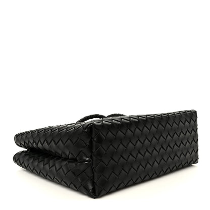 Bottega Veneta Nappa Intrecciato Medium Andiamo Shoulder Bag Black 4 of 10