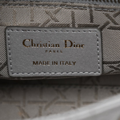 Christian Dior Lambskin Cannage Mini Lady Dior Grey 6 of 17