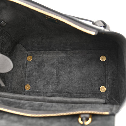 Celine Grained Calfskin Mini Belt Bag Grey 5 of 10