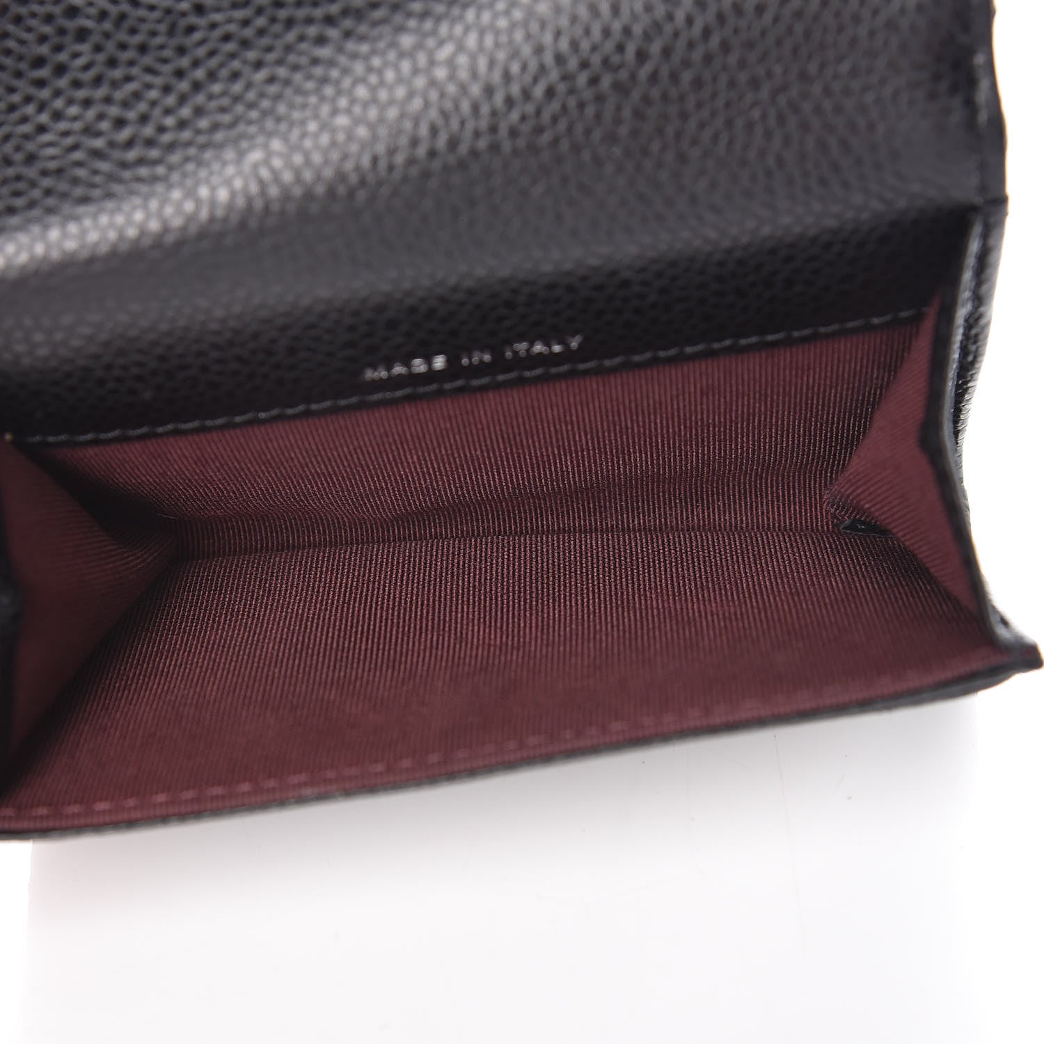 Chanel Caviar Quilted Flap Card Holder Black 5 of 9