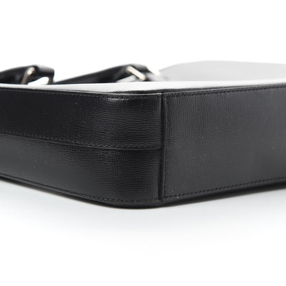 Burberry Textured Calfskin Barrow Briefcase Black 9 of 15