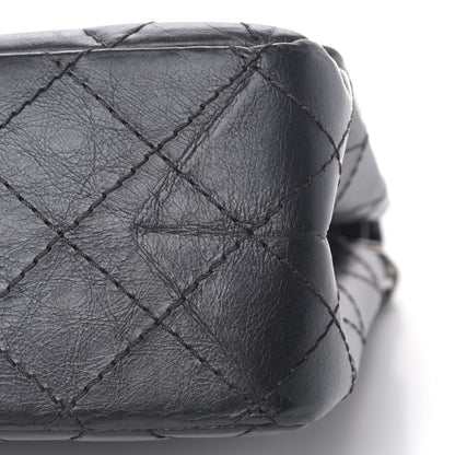 Chanel Aged Calfskin Quilted 2.55 Reissue 226 Flap Black 8 of 8