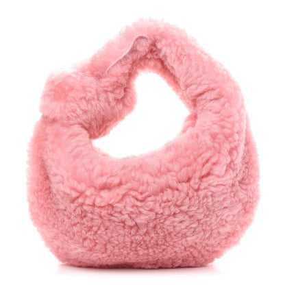 Bottega Veneta Shearling Mini Jodie Popsicle 1 of 9