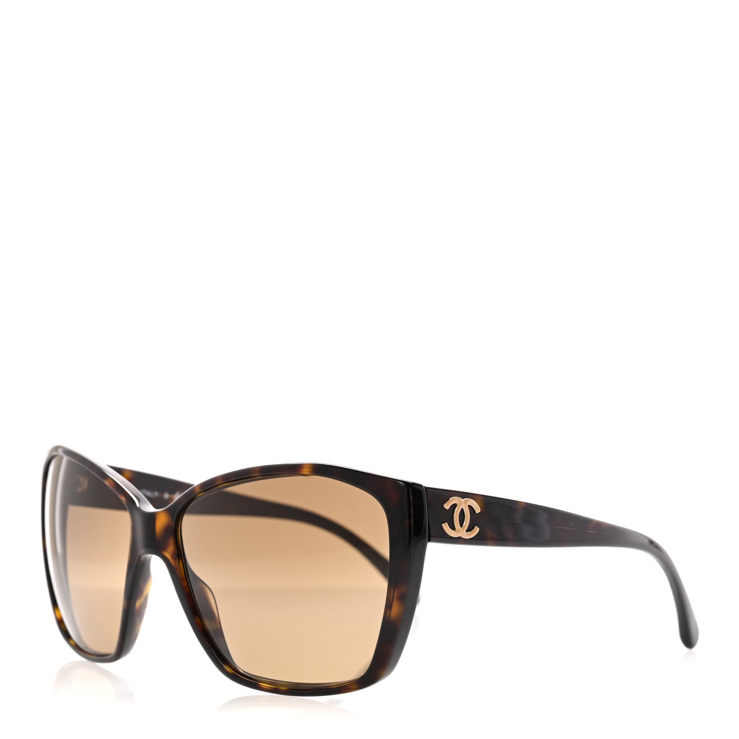 Chanel Acetate CC Sunglasses 5203 Tortoise 1 of 8