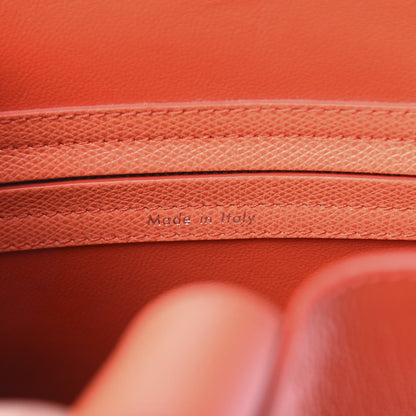 Celine Grained Calfskin Medium Phantom Luggage Coral 6 of 10