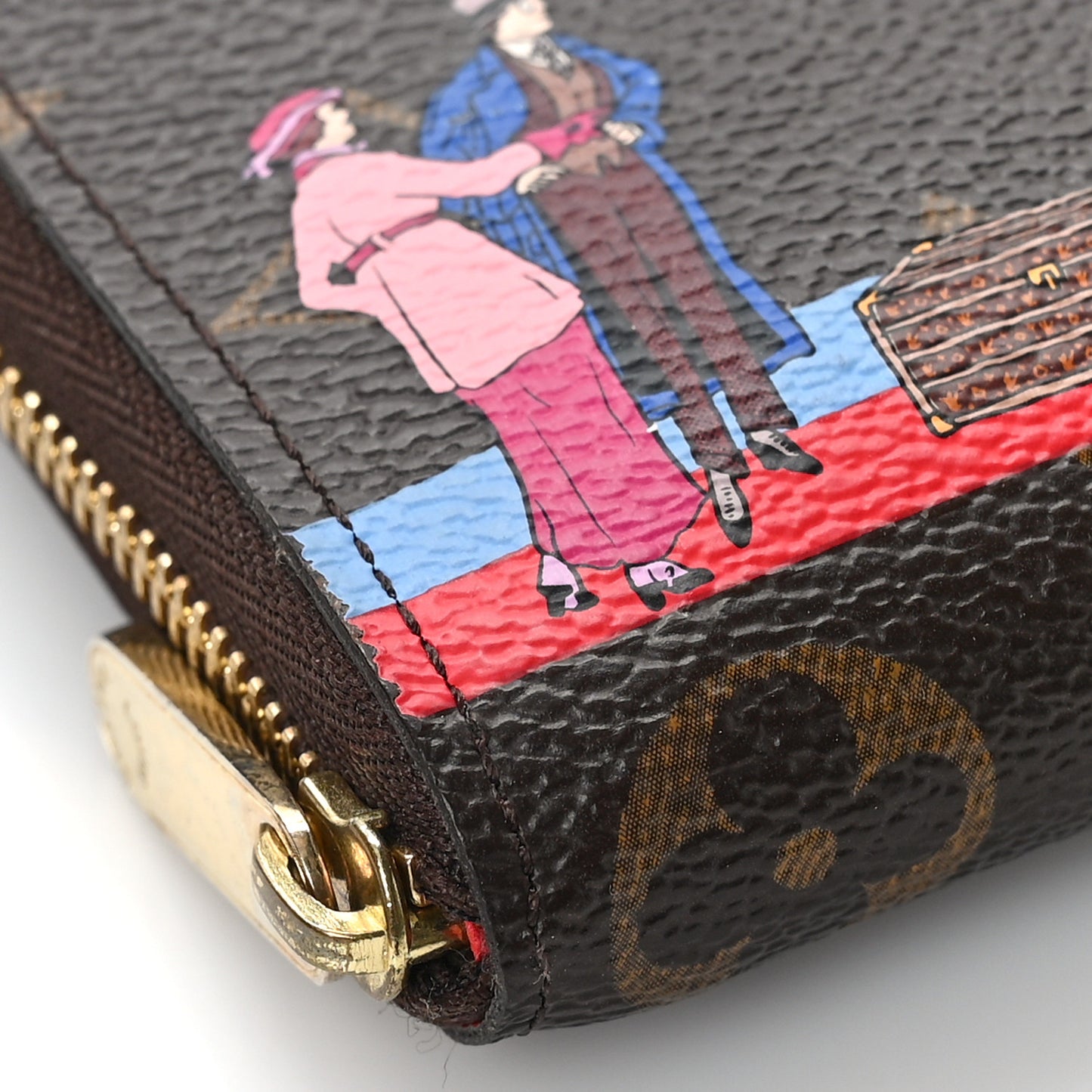 Monogram 2016 Christmas Animation Zippy Coin Purse