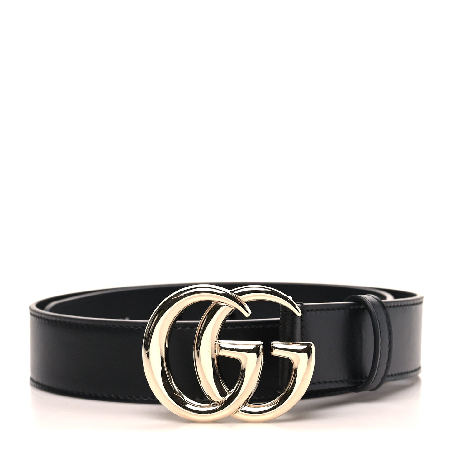 Plutone Calfskin Double G 30mm Belt 70 28 Black