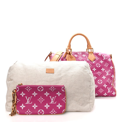Louis Vuitton Calfskin Monogram Speedy P9 Bandouliere 40 Agate 2 of 10