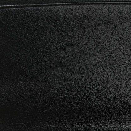 Celine Shiny Calfskin Small Triomphe Wallet Black 9 of 11