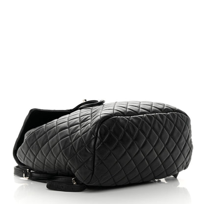 Chanel Lambskin Quilted Large Urban Spirit Backpack Black 4 of 11