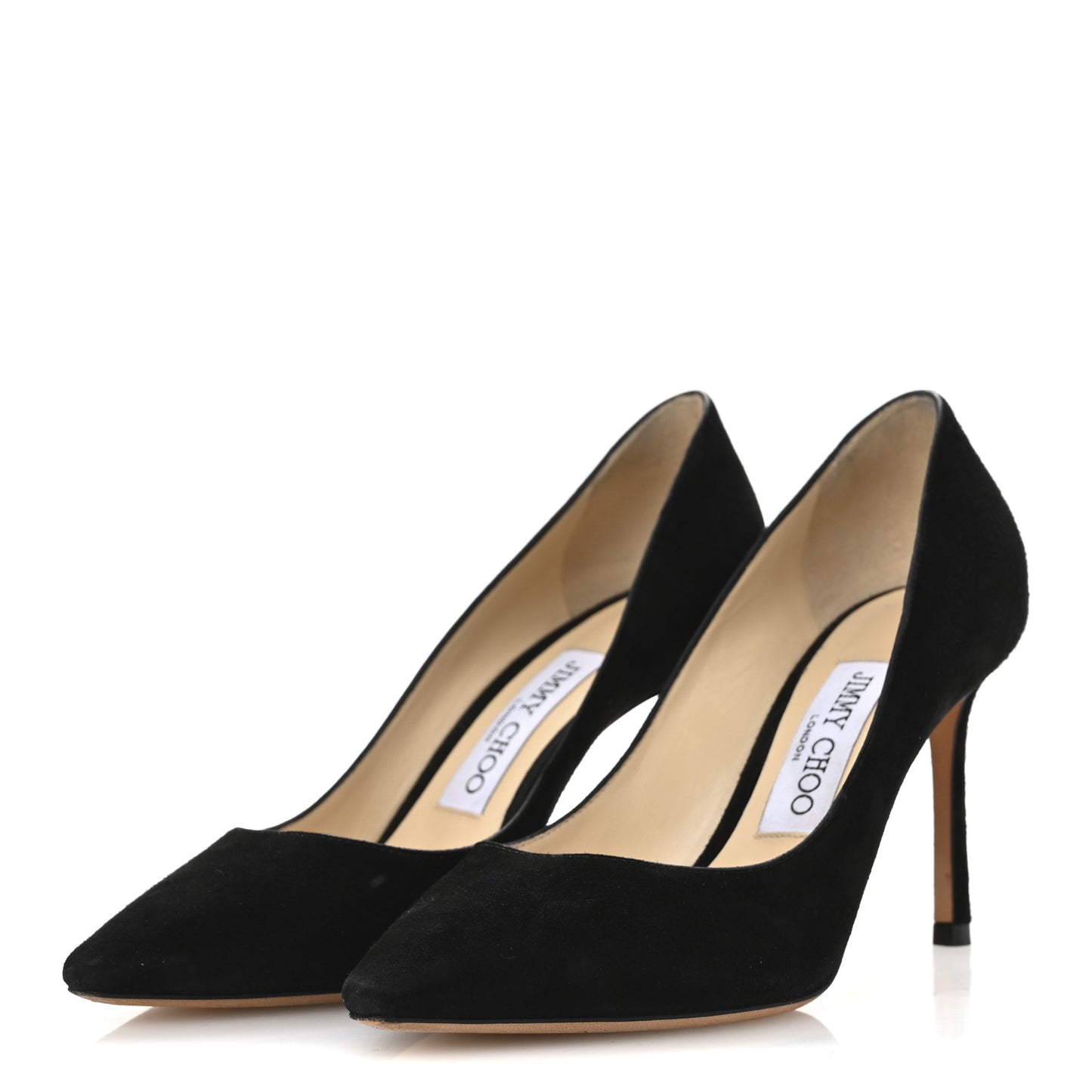 Suede Romy 85 Pumps 35.5 Black