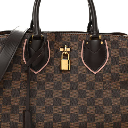 Louis Vuitton Cuir Taurillon Damier Ebene Normandy Magnolia 8 of 11