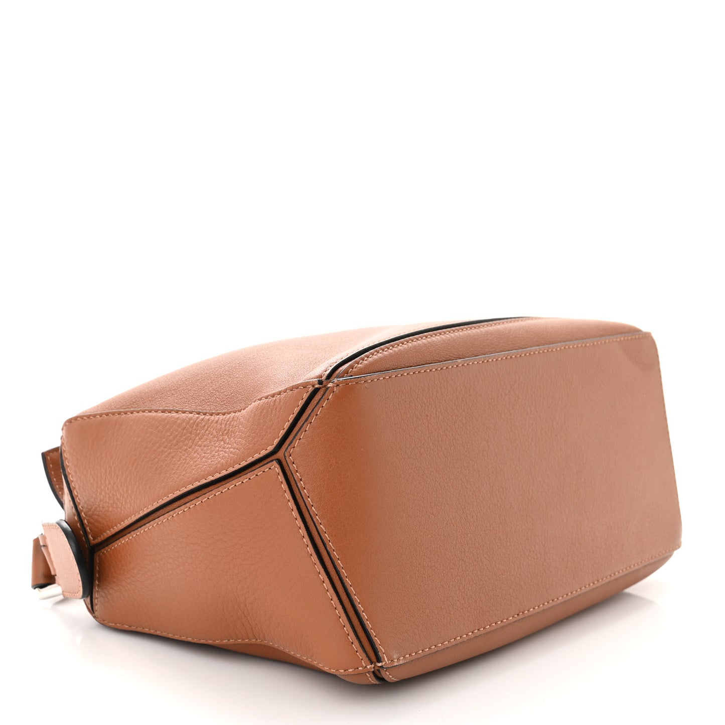 Calfskin Small Puzzle Bag Tan