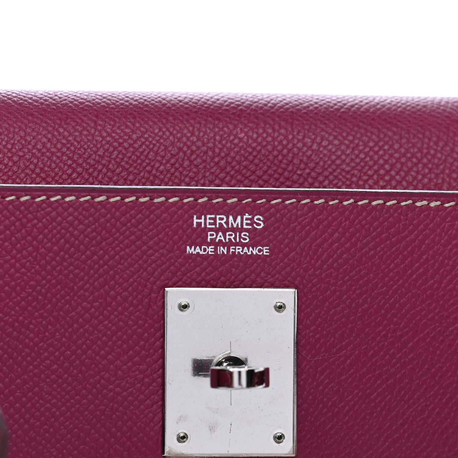 Hermes Epsom Candy Kelly Retourne 32 Tosca Rose Tyrien 11 of 25