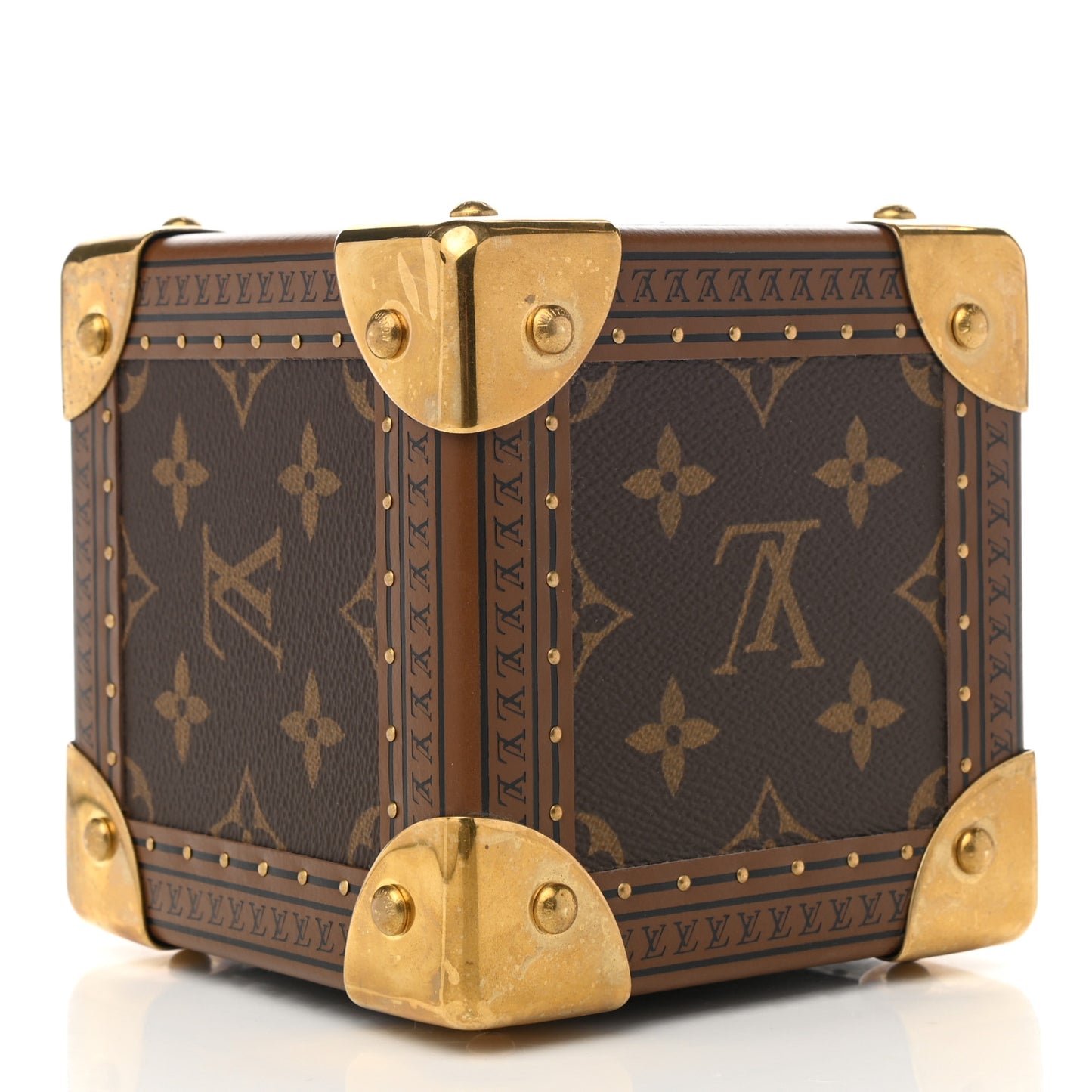 Monogram Cube Paperweight
