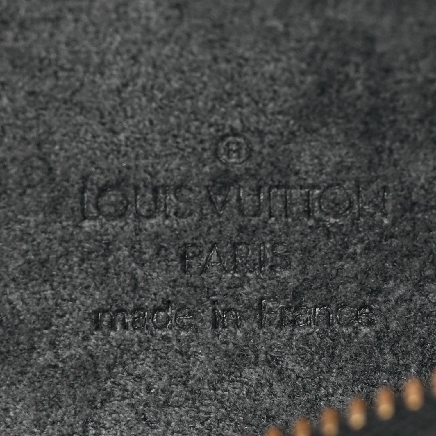 Louis Vuitton Epi Pochette Soufflott Black 5 of 7