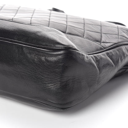 Chanel Lambskin Quilted Hobo Black 6 of 10