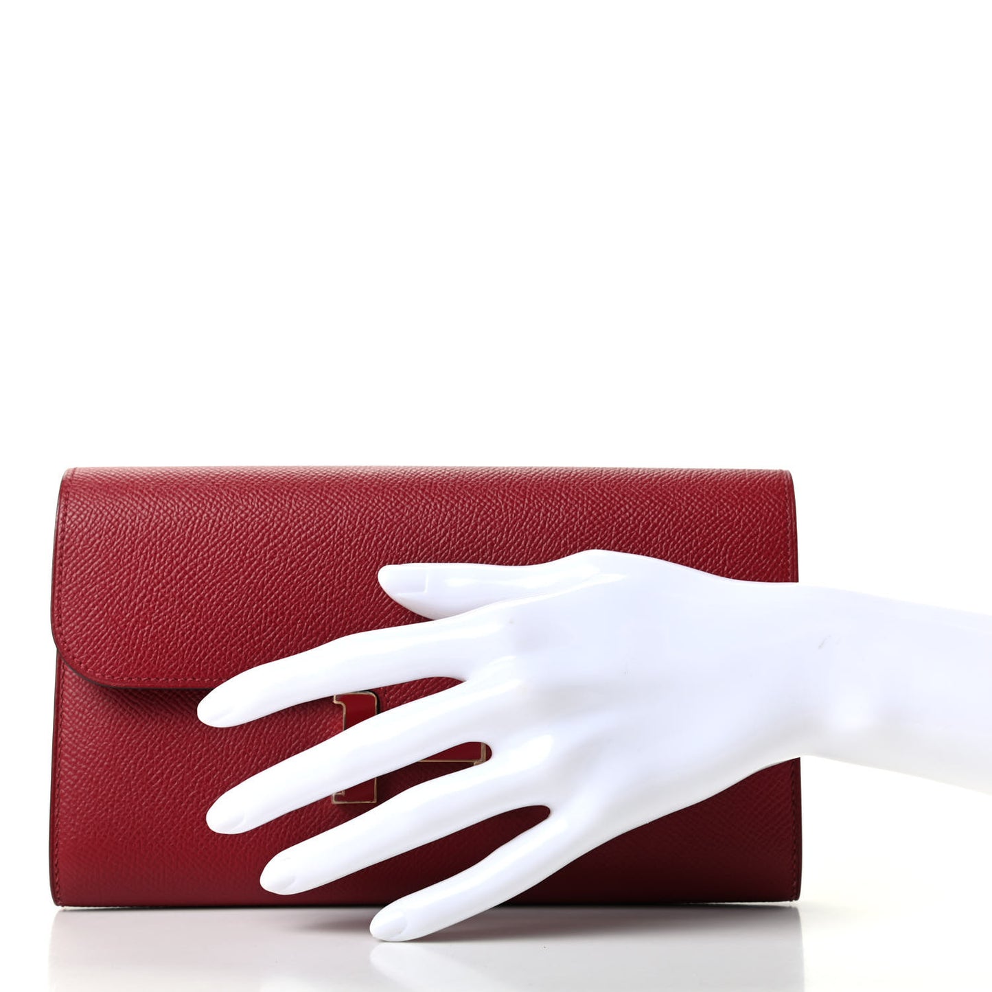 Epsom Constance Long Wallet Rouge Grenat