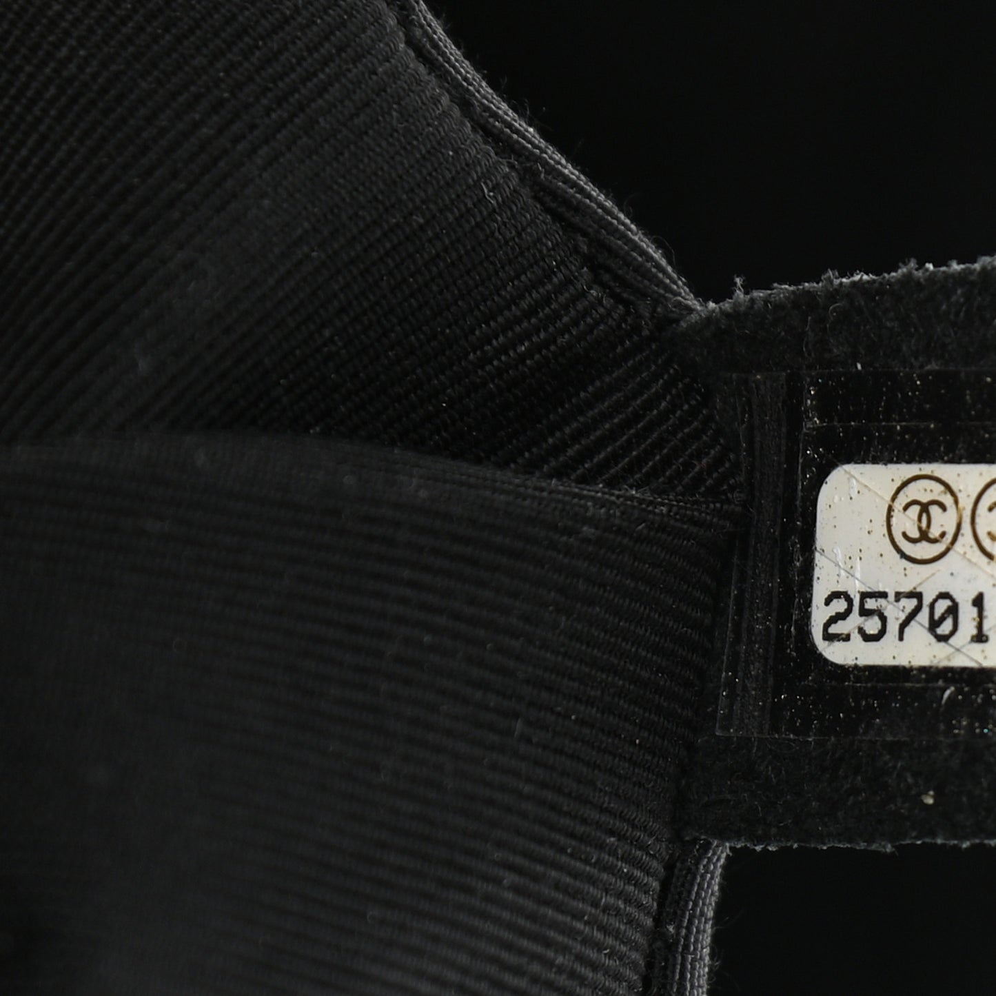 Caviar Quilted Large Shopping Tote Black