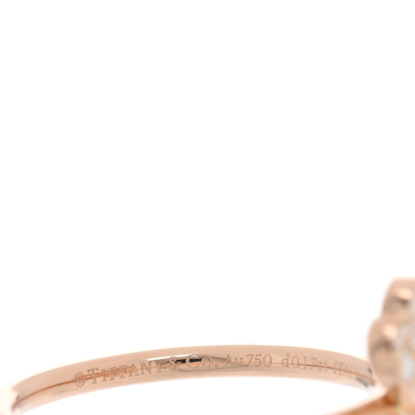 18K Rose Gold Diamond Paper Flowers Ring 49 5