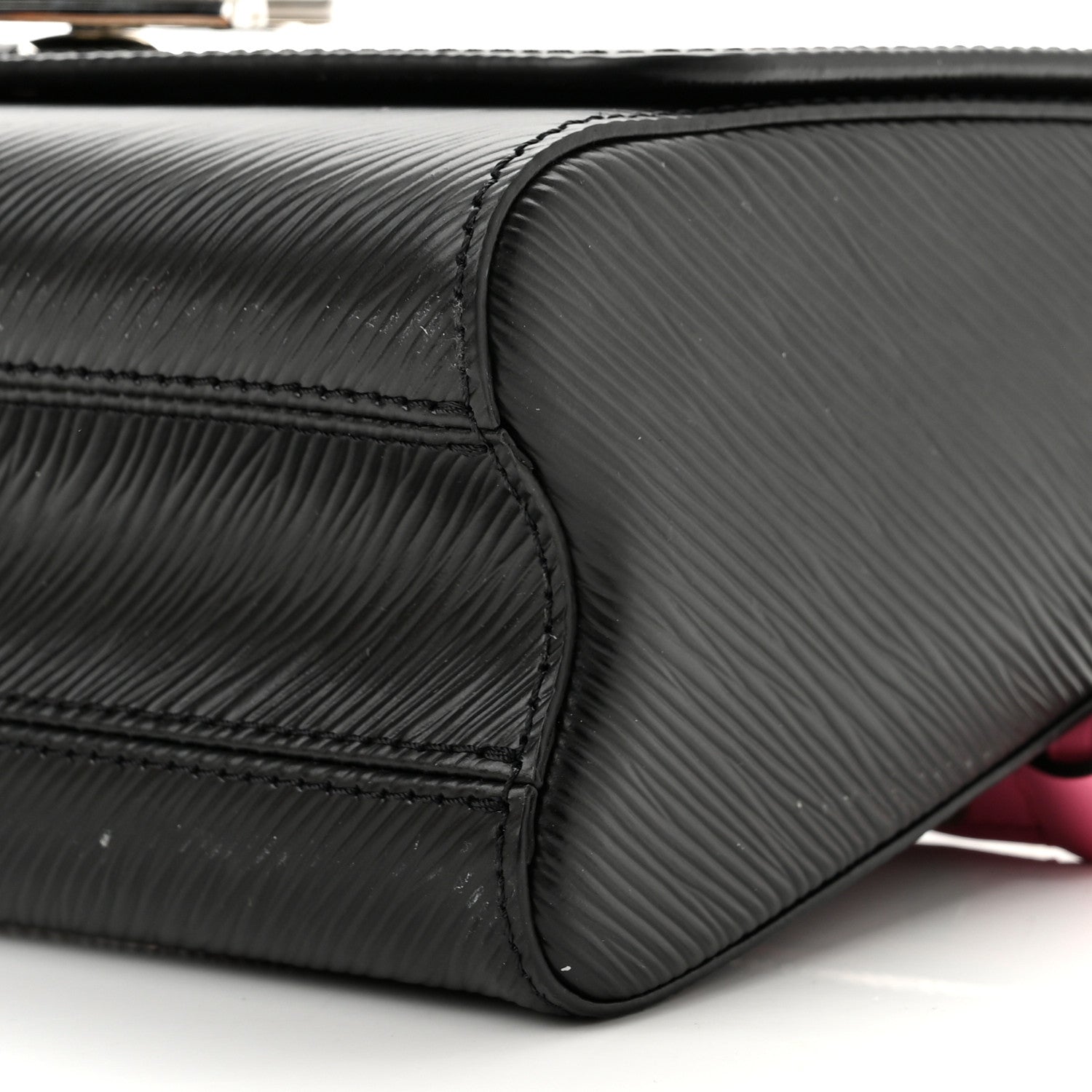 Louis Vuitton Epi Twist Short Handle Shoulder Bag Black Rose 9 of 10