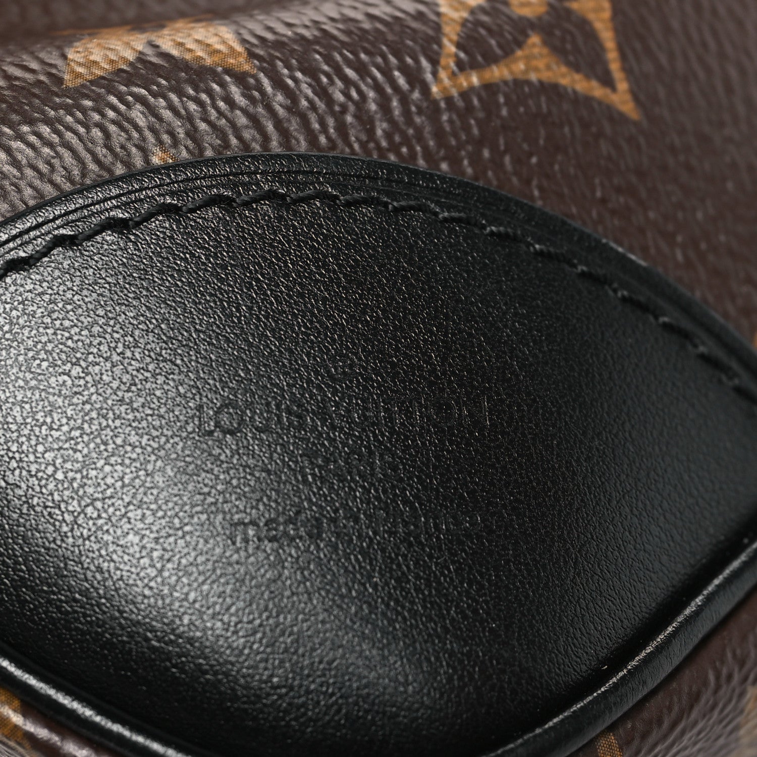 Louis Vuitton Monogram Odeon MM Black 6 of 9