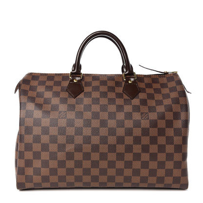 Louis Vuitton Damier Ebene Speedy 35 1 of 8