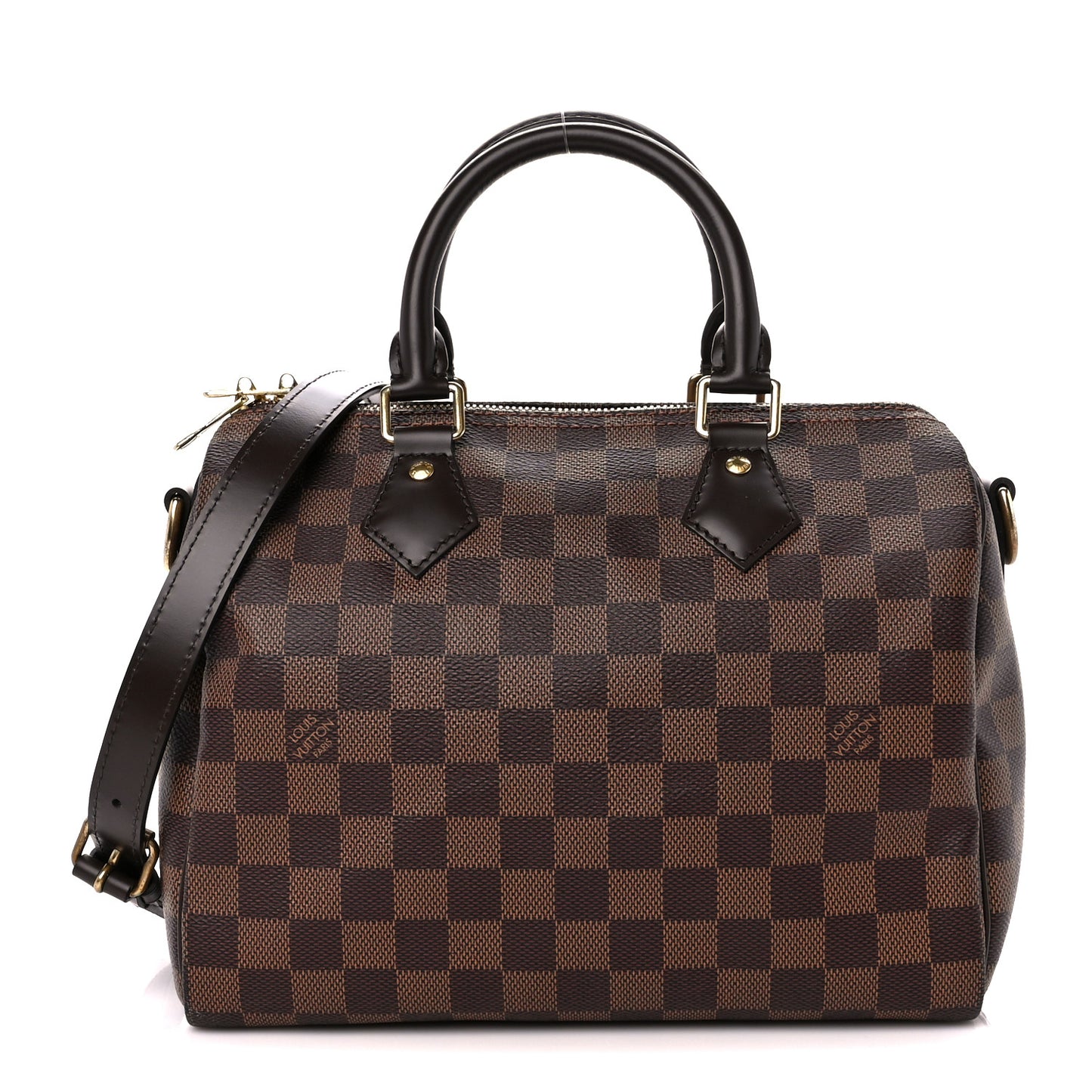 Damier Ebene Speedy Bandouliere 25
