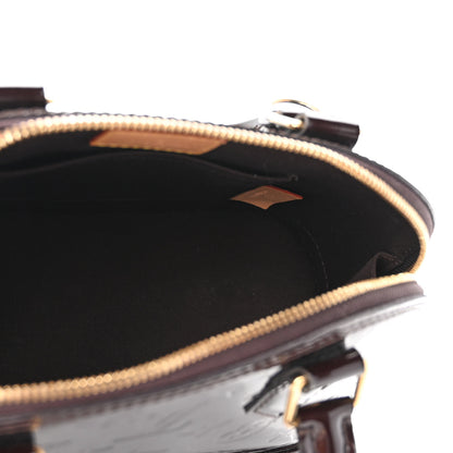 Louis Vuitton Vernis Alma BB Amarante 5 of 9