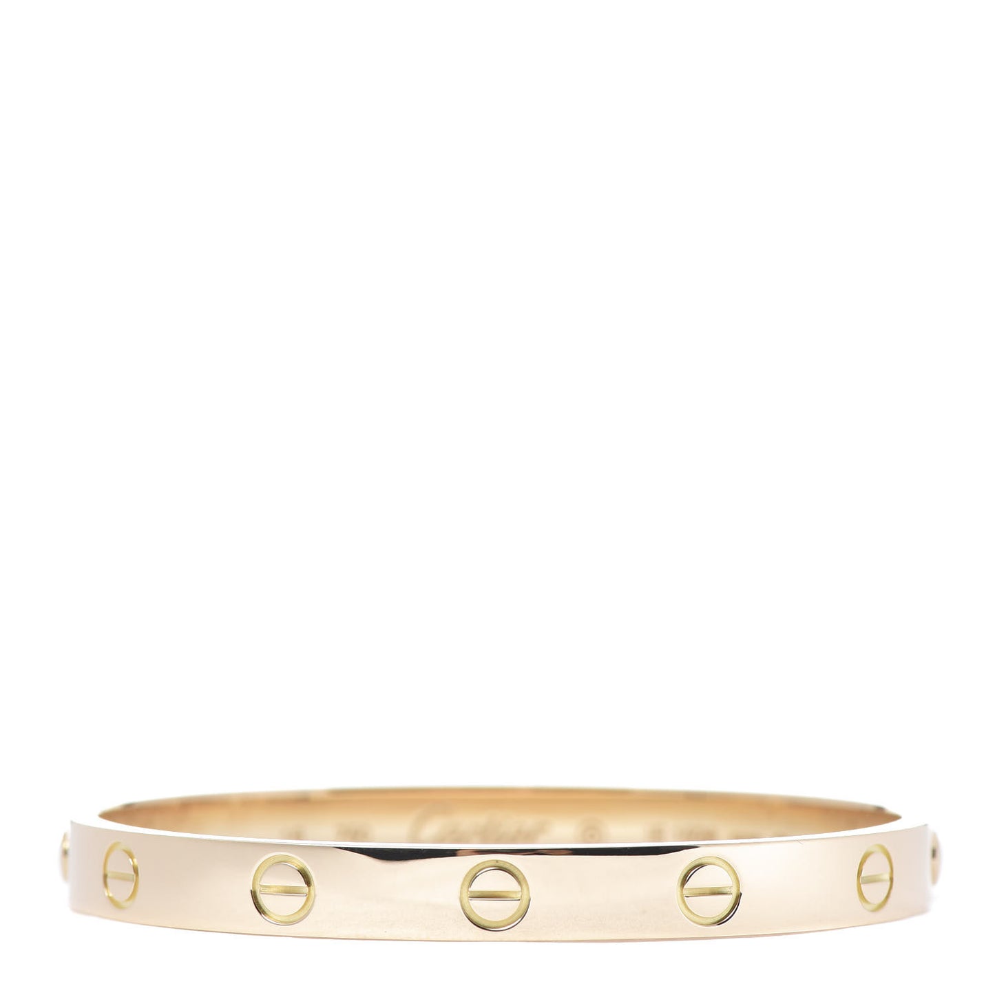 18K Yellow Gold LOVE Bracelet 16