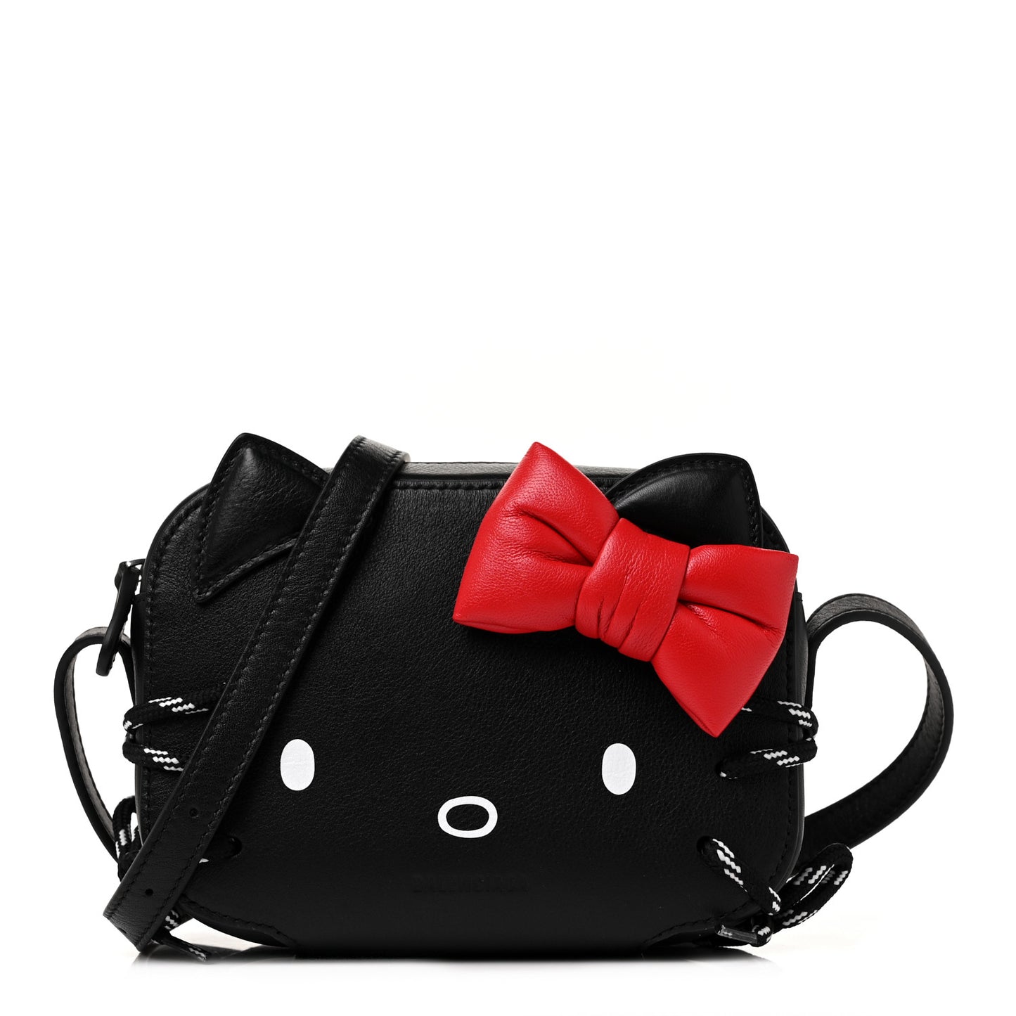 Calfskin Hello Kitty Camera Bag XS Black