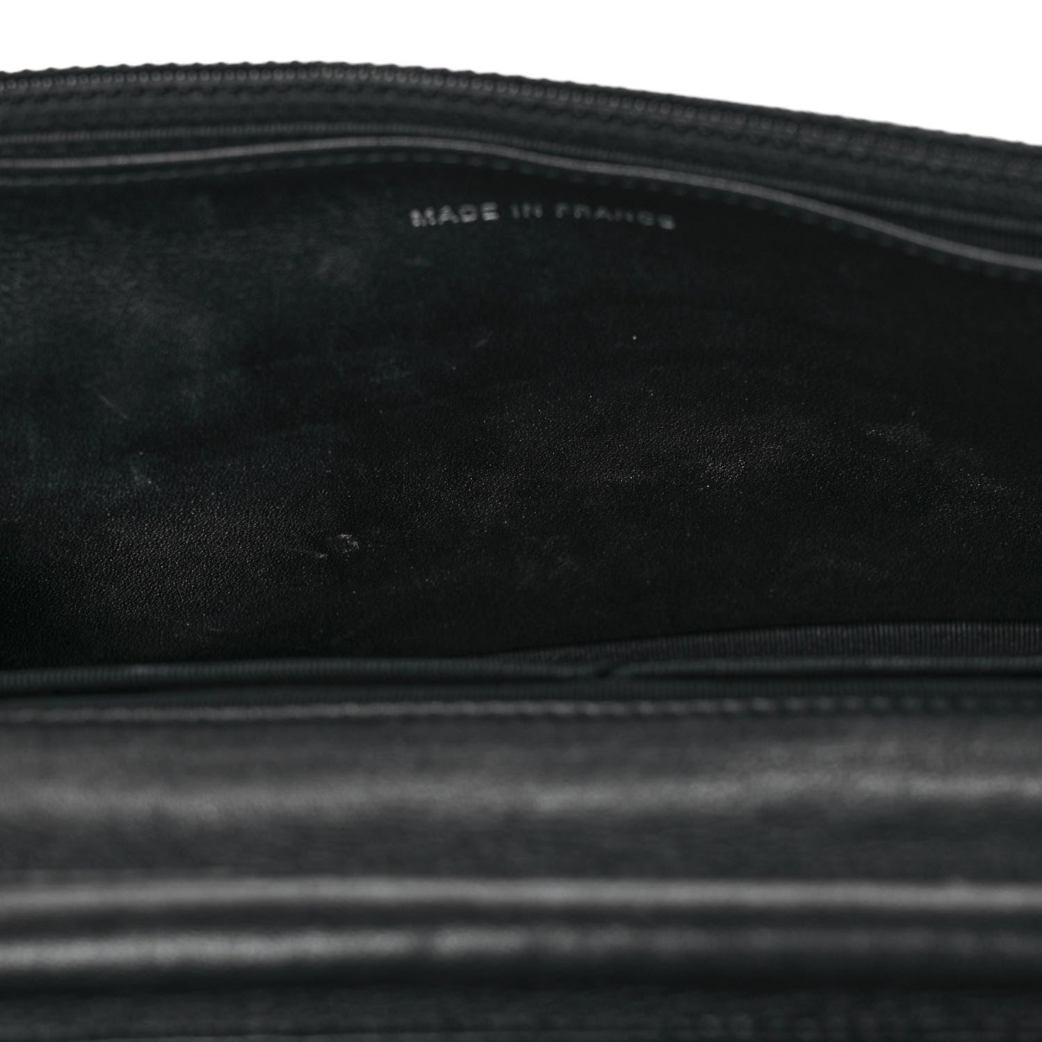 Chanel Patent Quilted Wallet On Chain WOC Black 11 of 11