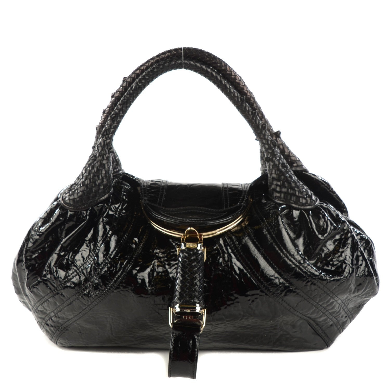 Fendi Crispe Vernice Spy Black 1 of 7