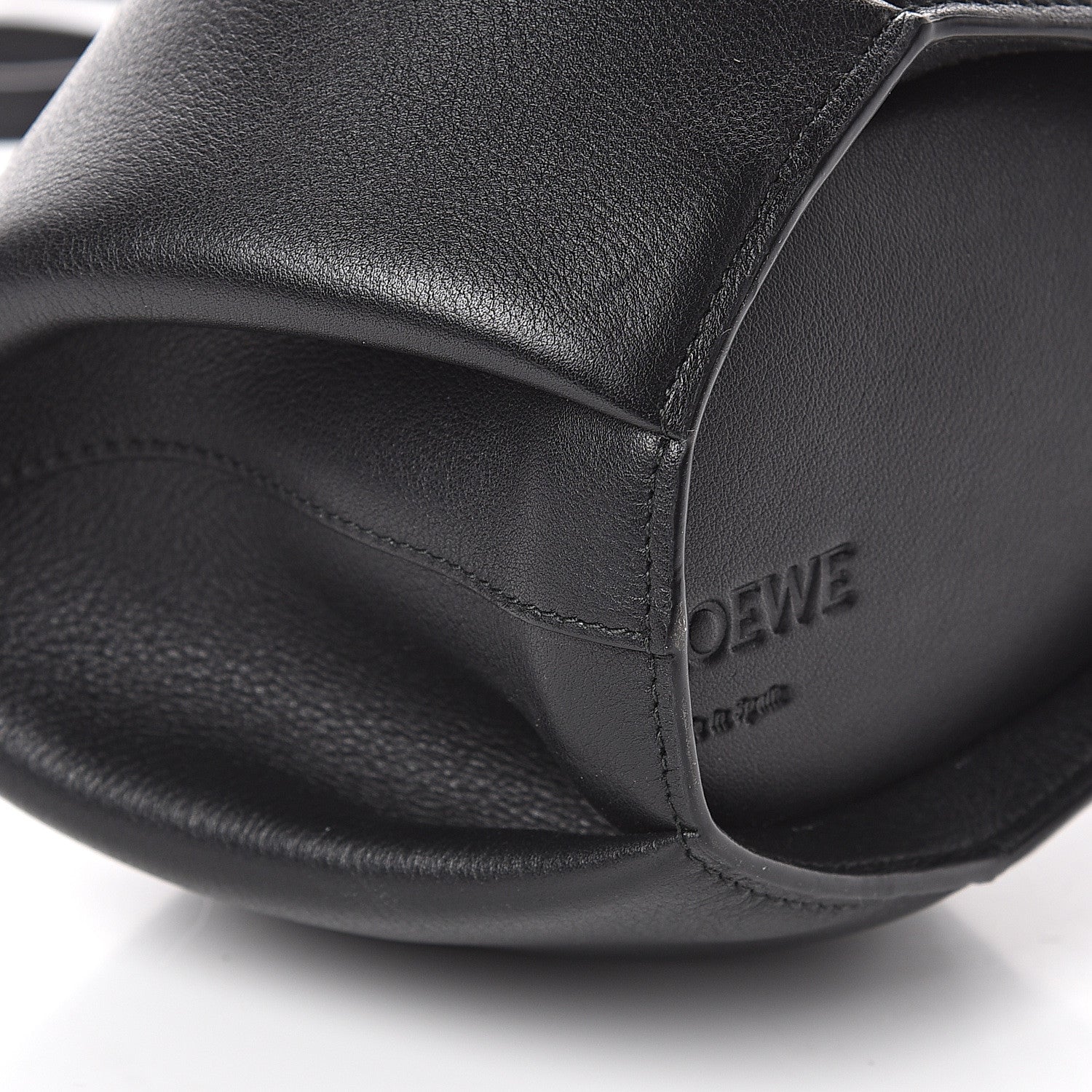 Loewe Calfskin Mini Elephant Crossbody Bag Black 6 of 7