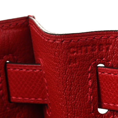 Hermes Epsom Kelly Sellier 28 Rouge Casaque 6 of 11