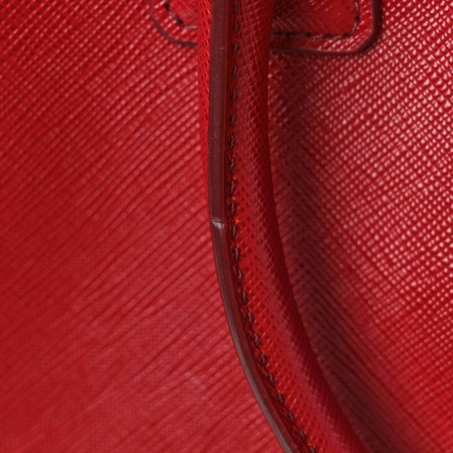 Saffiano Lux Large Tote Fuoco