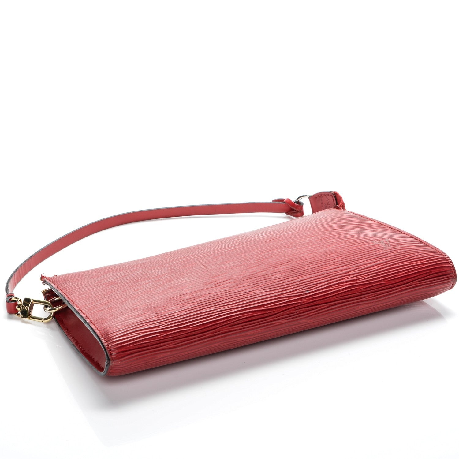 Louis Vuitton Epi Pochette Accessories 24 Castillan Red 4 of 10