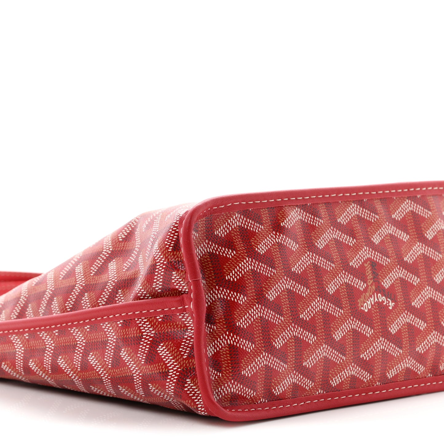 Goyardine Reversible Mini Anjou Red