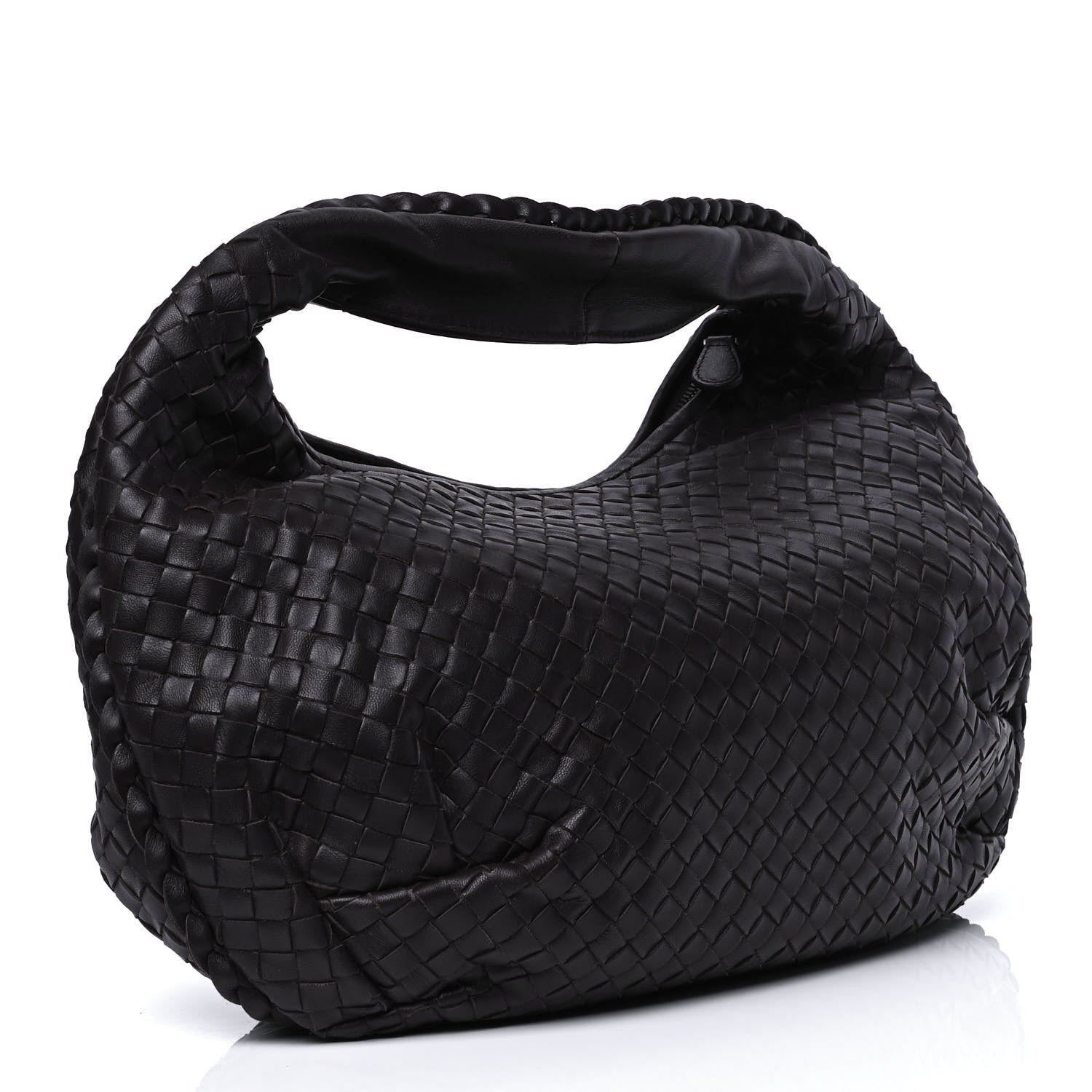 Bottega Veneta Nappa Intrecciato Medium Belly Veneta Hobo Ebano 2 of 4