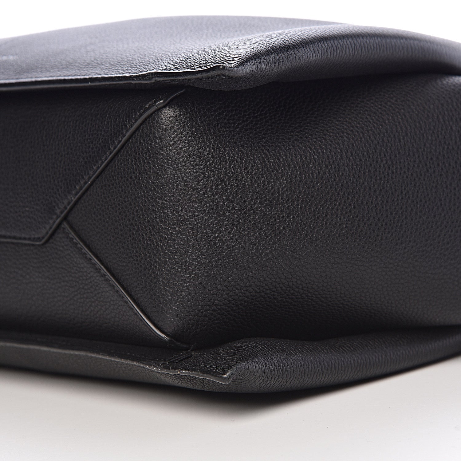 Celine Baby Grained Calfskin Medium Tri-Fold Bag Black 11 of 11