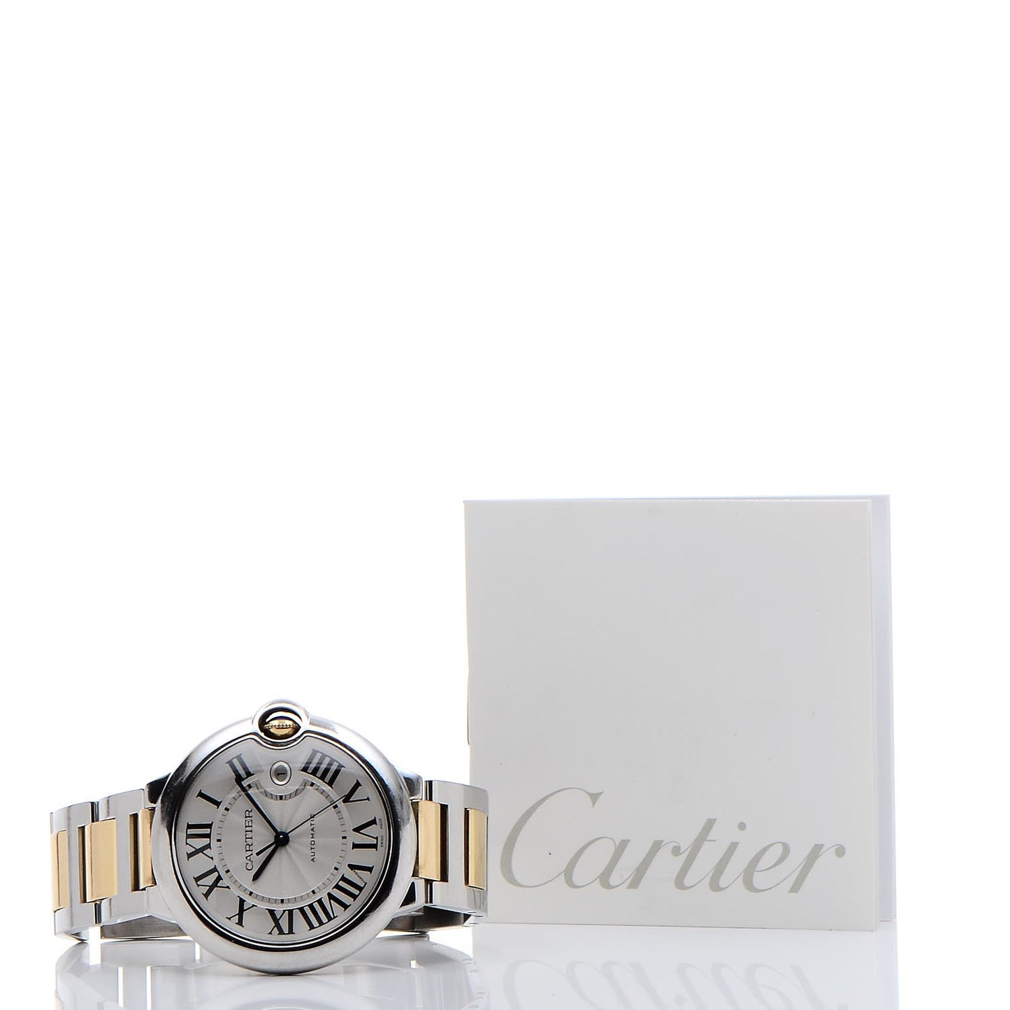 Stainless Steel 18K Yellow Gold 42mm Ballon Bleu De Automatic Watch