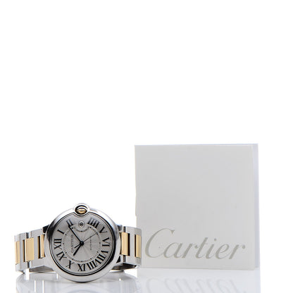 Cartier Stainless Steel 18K Yellow Gold 42mm Ballon Bleu De Automatic Watch 7 of 7