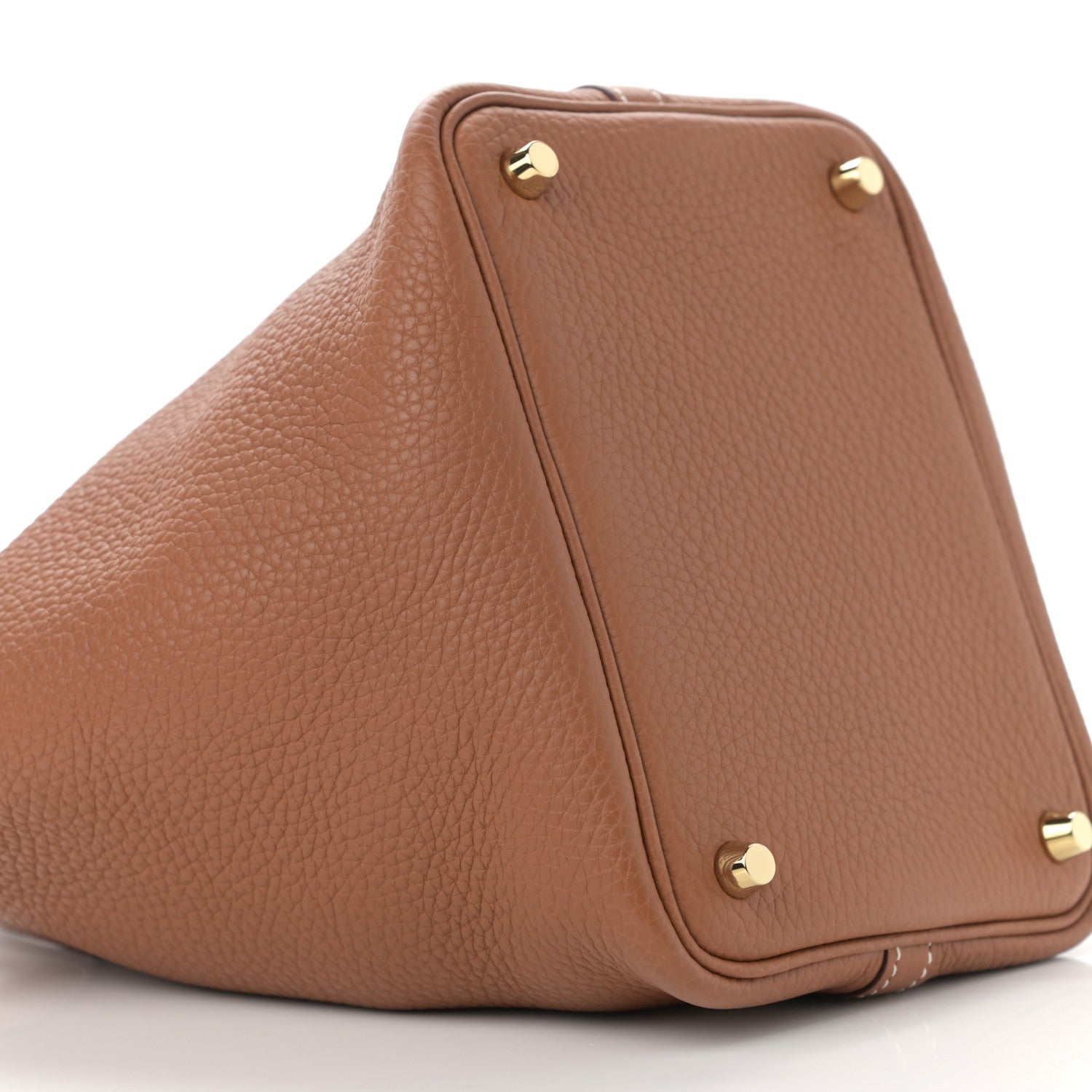 Hermes Taurillon Clemence Picotin Lock 18 PM Gold 9 of 11
