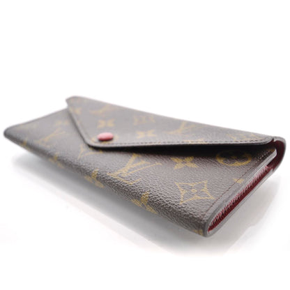 Louis Vuitton Monogram Josephine Wallet Red 3 of 7