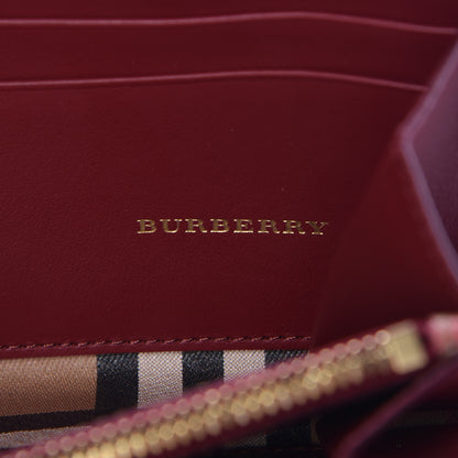 Burberry Vintage Check Elmore Zip Around Wallet Crimson 6 of 8