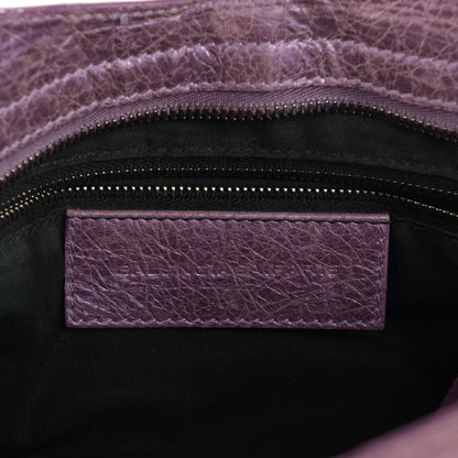 Balenciaga Metallic Agneau Classic Hardware City Purple 6 of 14