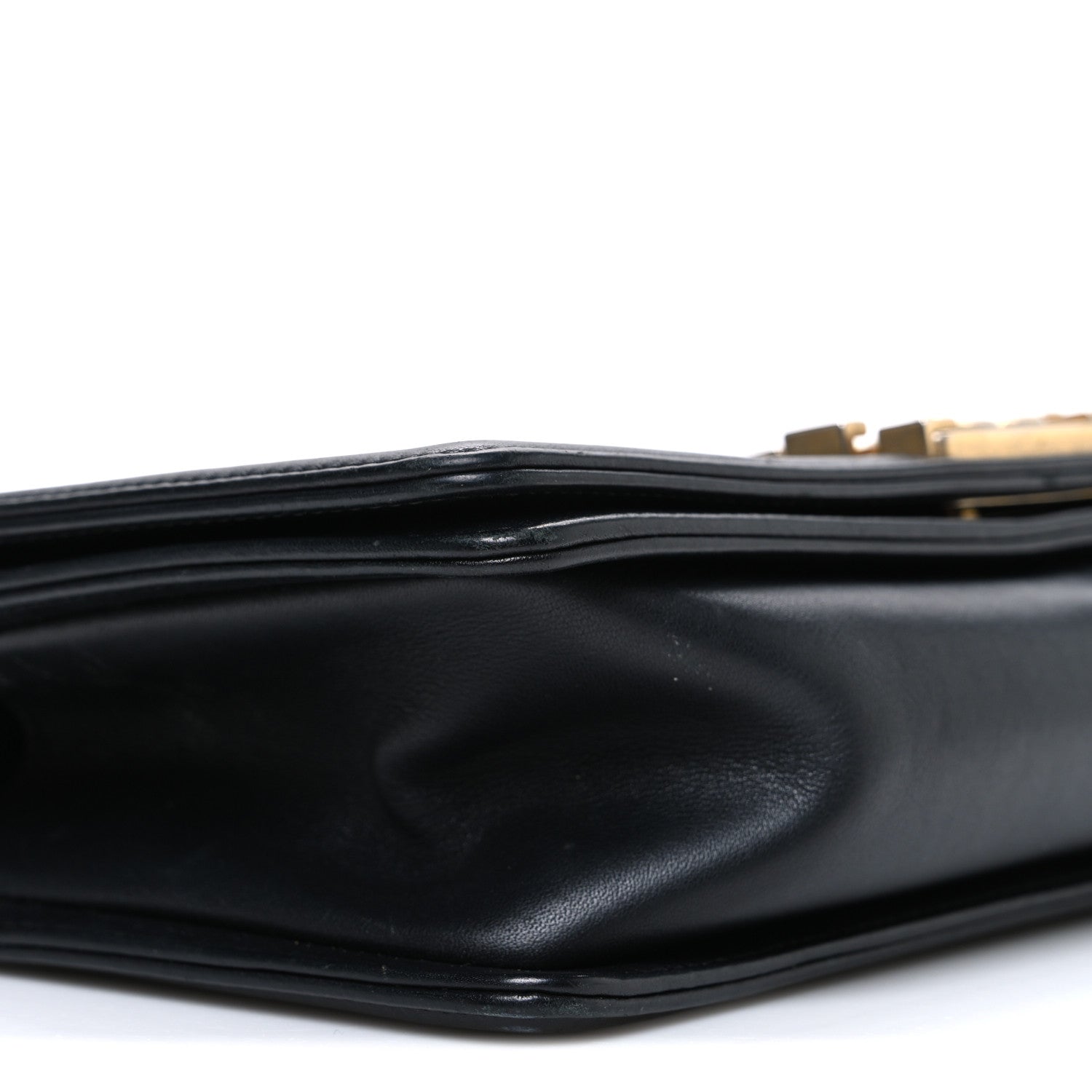 Chanel Lambskin Quilted Medium Boy Flap Black 9 of 12