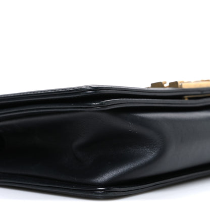 Chanel Lambskin Quilted Medium Boy Flap Black 9 of 12