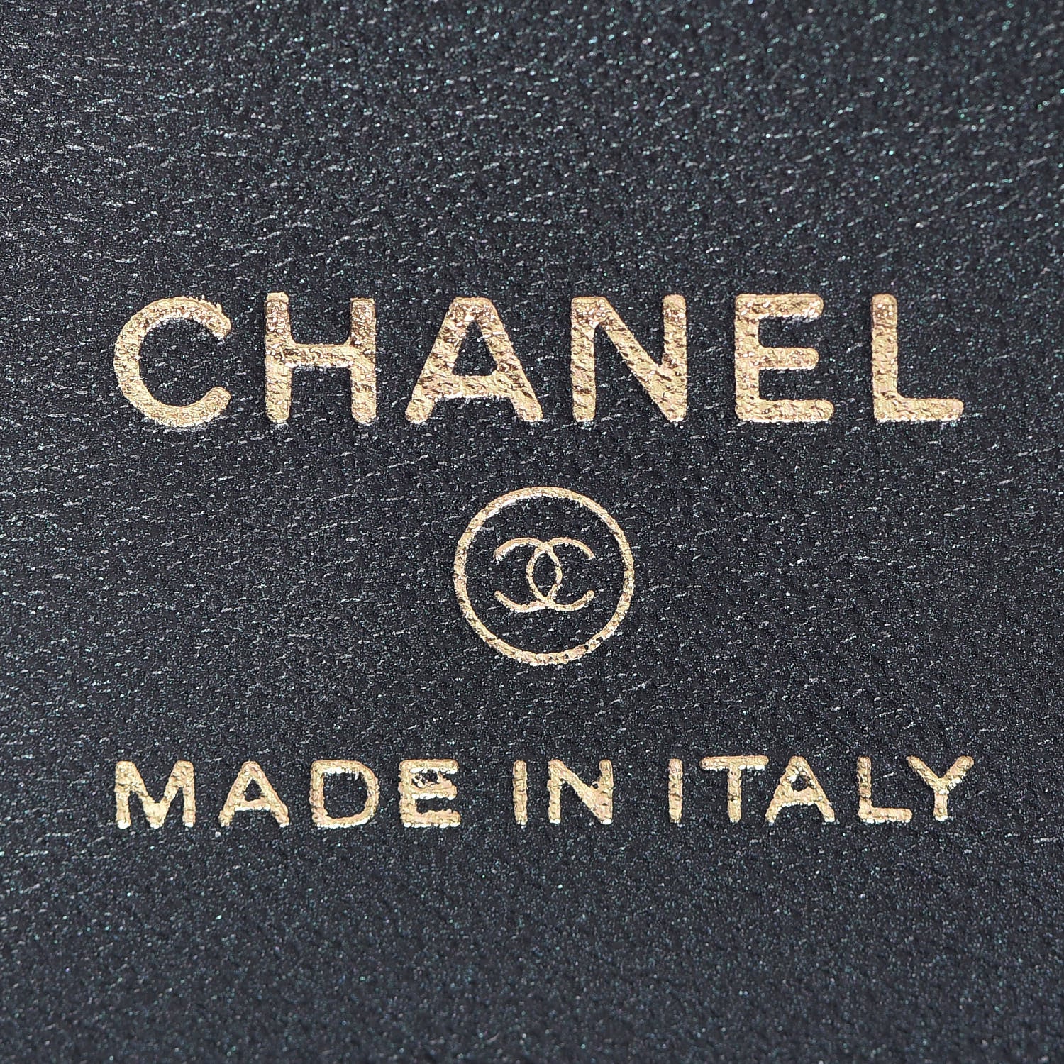 Chanel Iridescent Caviar Quilted Passport Holder Black 6 of 9